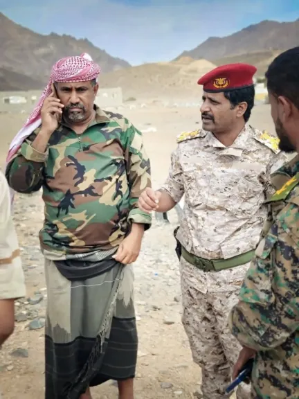 تعيين شخصية حضرمية مرموقة لقيادة لواء بارشيد خلفًا للانتقالي الشعيبي